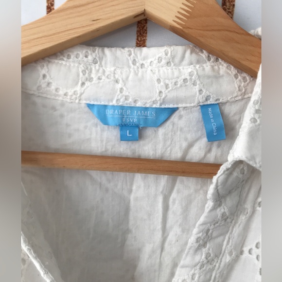 🦙Draper James RSVP Eyelet Cotton Dress - Picture 5 of 6